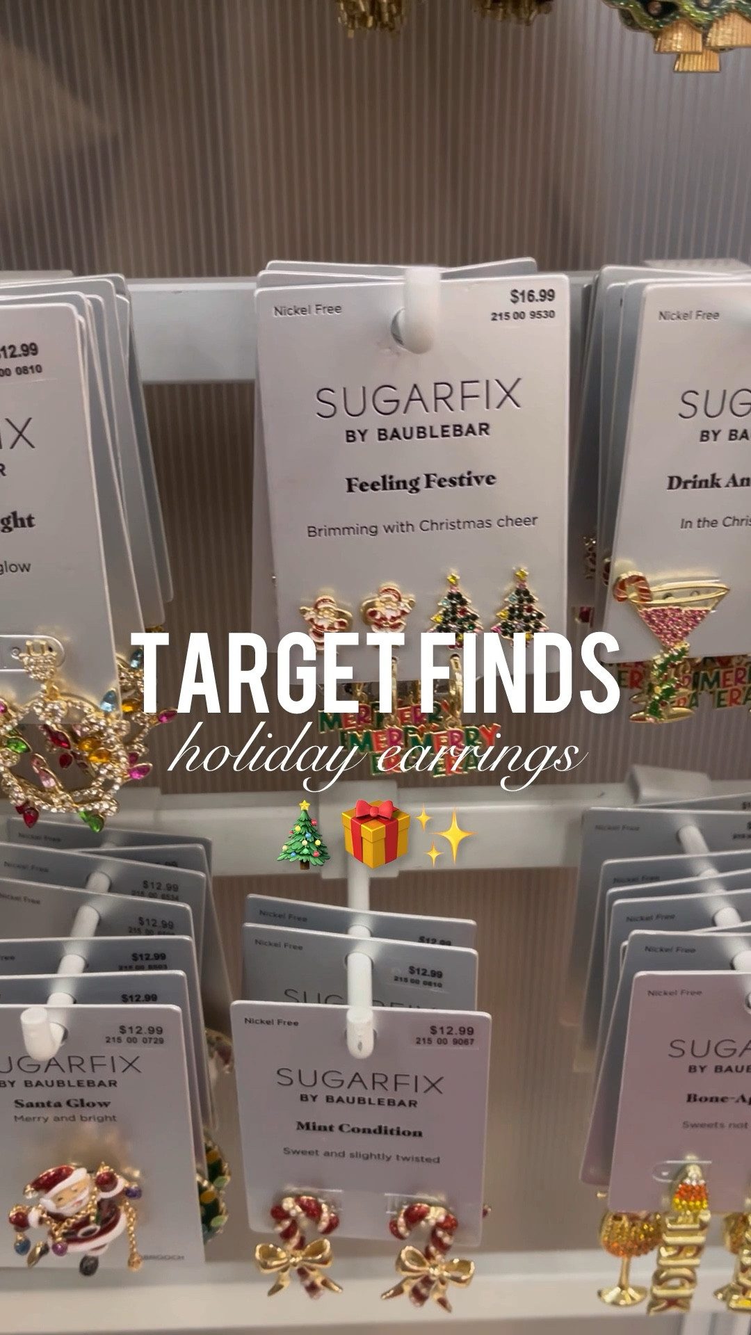 Holiday earrings from target

Christmas earrings  holiday outfit  holiday party  Christmas party 

#LTKHoliday #LTKSeasonal #LTKStyleTip