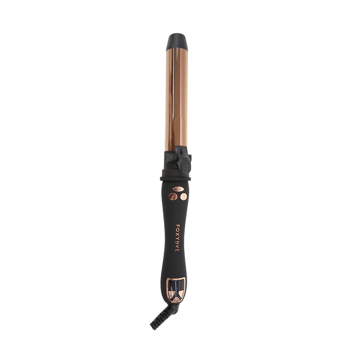 ROSE GOLD TITANIUM ROTATING CURLER | FoxyBae 