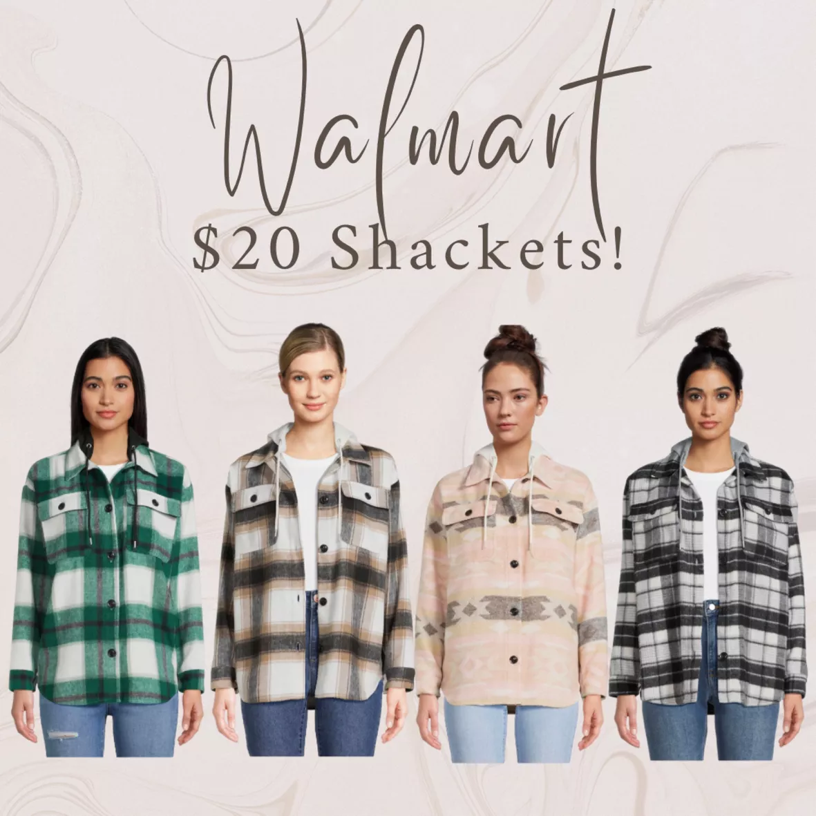 Juniors' SO® Oversized Plaid … curated on LTK