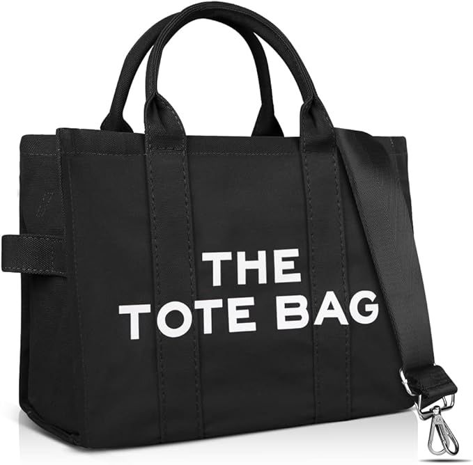 Rezido The Tote Bag for Women Crossbody Canvas Tote Bag Traveler Handbag Zipper Canvas Tote Bag | Amazon (US)