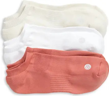 Zella 3-Pack Low Training Socks in Red Cayenne at Nordstrom, Size 6-8.5 | Nordstrom