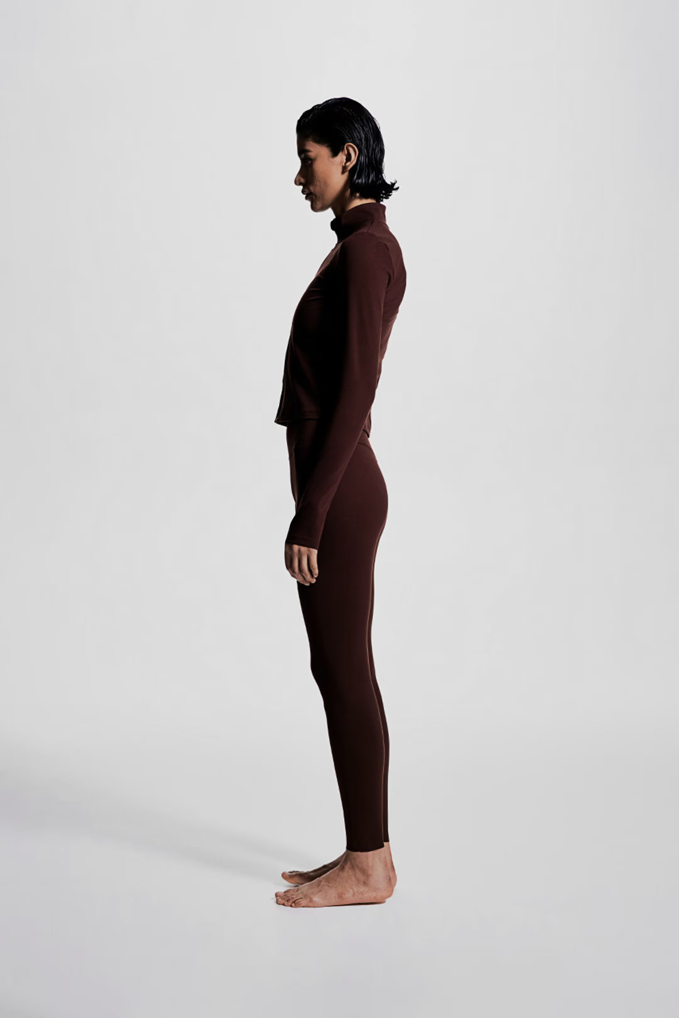 Sportjacke aus SoftMove™ mit Zipper - Dunkelgrau - Ladies | H&M AT | H&M (DE, AT, CH, NL, FI)