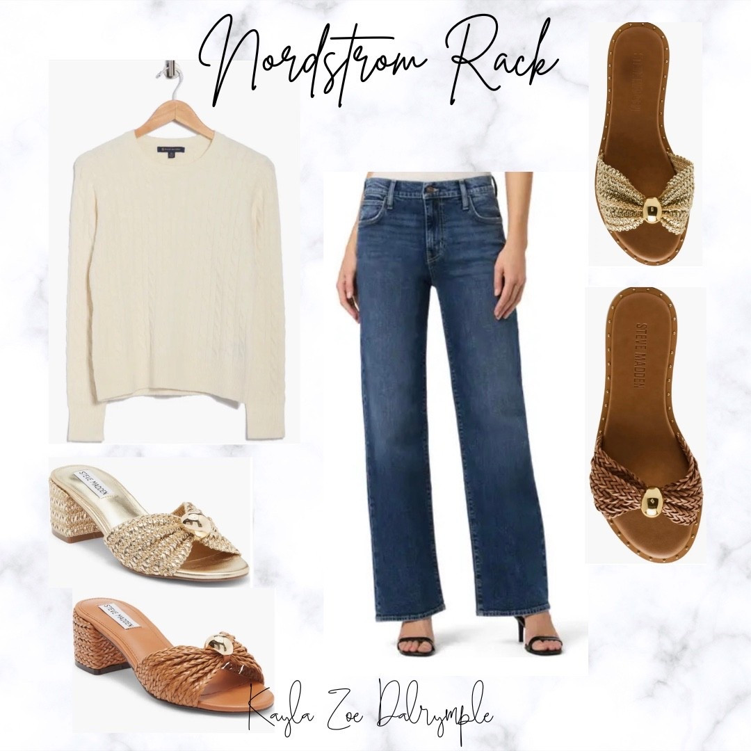 Hudson Jeans 
Steve Madden Slides 
Nordstrom Rack 

#LTKdayinmylife #LTKootd #LTKmomlife