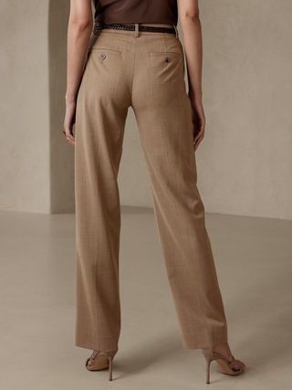 Siena Straight Wool Pant | Banana Republic (US)