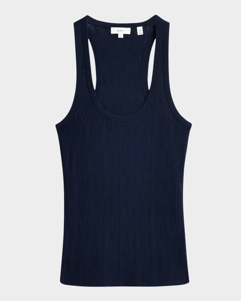 A.L.C. Iris Racerback Tank Top | Neiman Marcus
