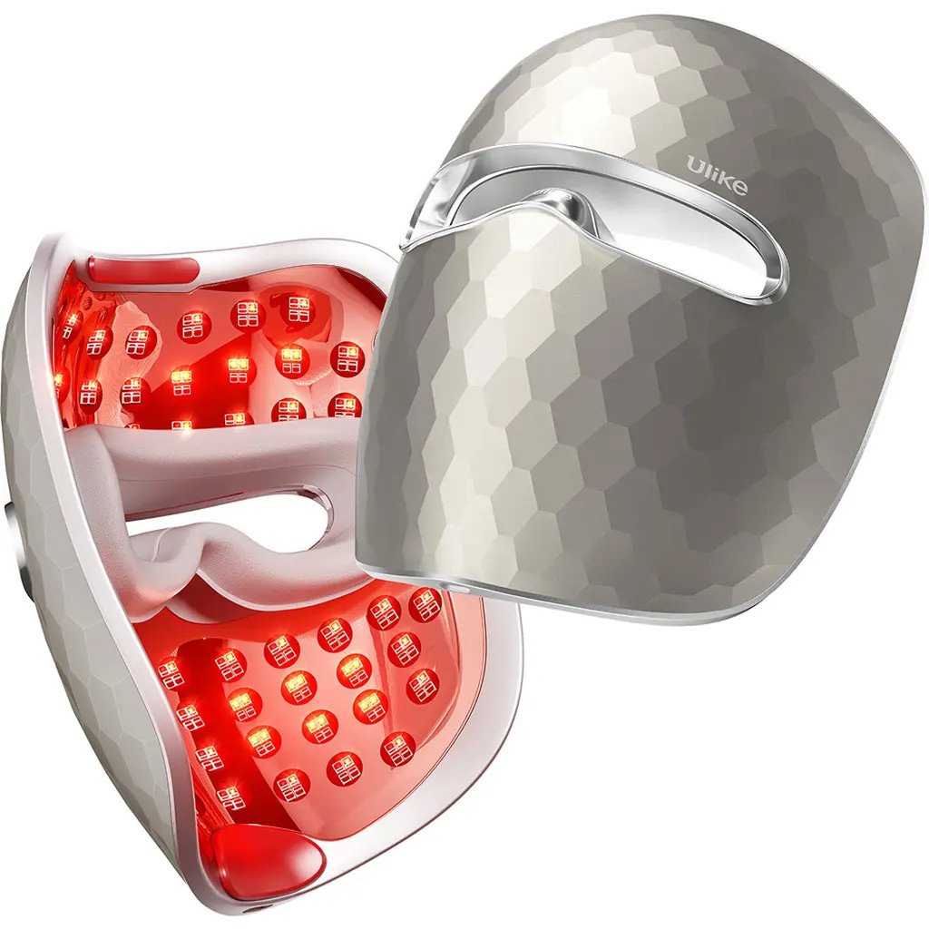 ULIKE ReGlow 4-in-1 LED Light Therapy Mask in Silver at Nordstrom | Nordstrom