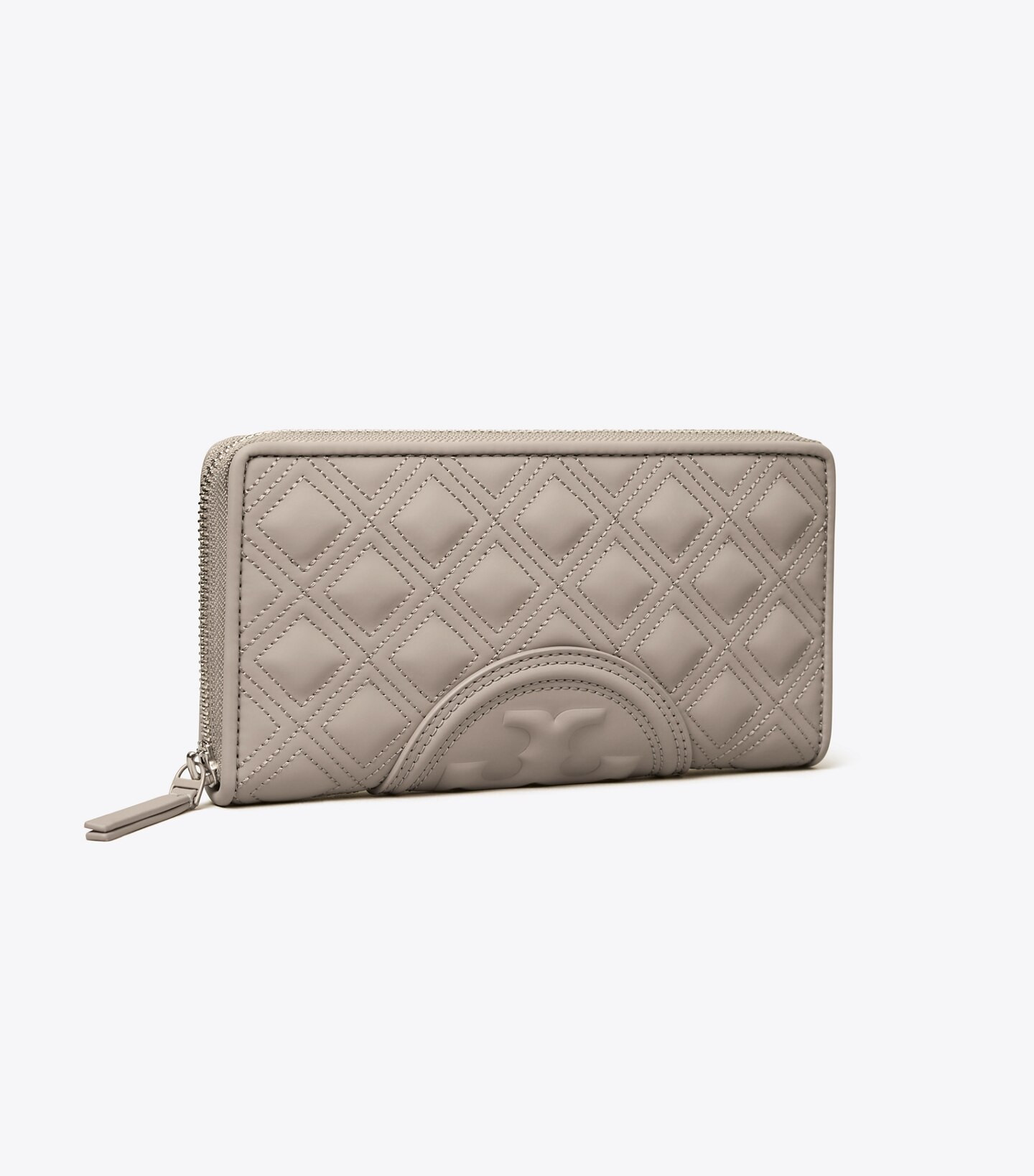 FLEMING SOFT MATTE ZIP CONTINENTAL WALLET | Tory Burch (US)