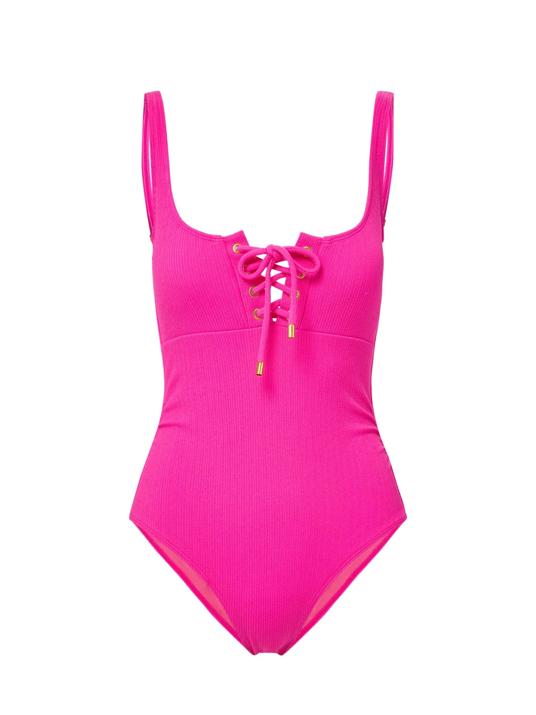 Taylor One Piece Shocking Pink Texture | Change of Scenery