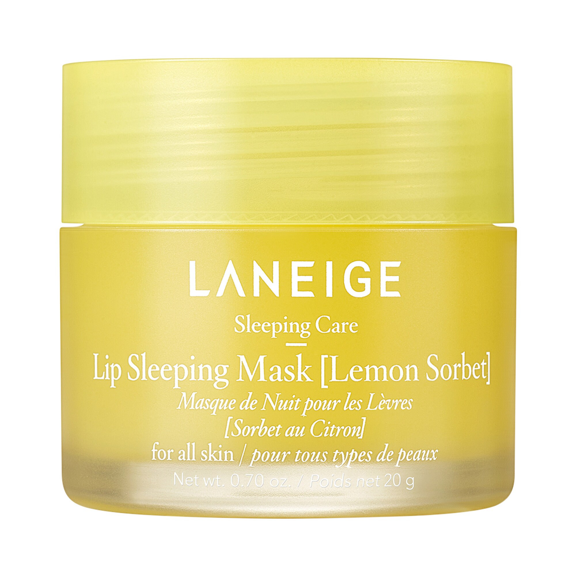 LANEIGE Limited Edition Lip Sleeping Mask Lemon Sorbet 0.70 oz/ 20g | Sephora (US)
