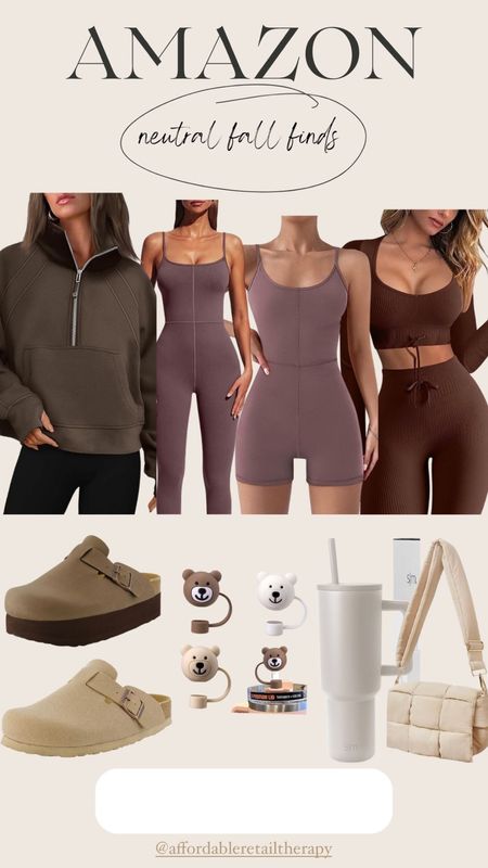 Amazon finds
Amazon fashion
Fall fashion
Fall style
Neutral 
Outfit idea
Sweater 
Lululemon 
Jumpsuit 
Romper
Aritzia
Activewear 
Workout set
Clogs
Birkenstock 
Stanley cup
Water bottle
Tumblr
Water bottle straw covers 
Puff bag 
Cloud bag 
Puffer bag
Shoulder bag
Teacher outfit 
Back to school
Maternity 
Neutral style
Platform slippers
Simple modern water bottle 

#LTKBacktoSchool #LTKFind #LTKFitness