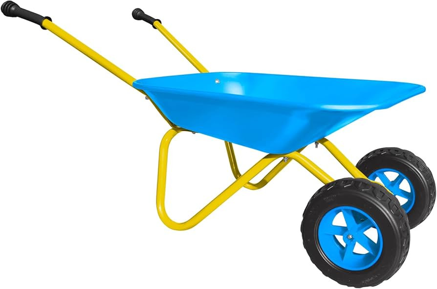3T GROUP Kids Wheelbarrow Set,Toddler Wheelbarrow,Child Wheelbarrow Toy for Kids,Metal Wheel Barr... | Amazon (US)