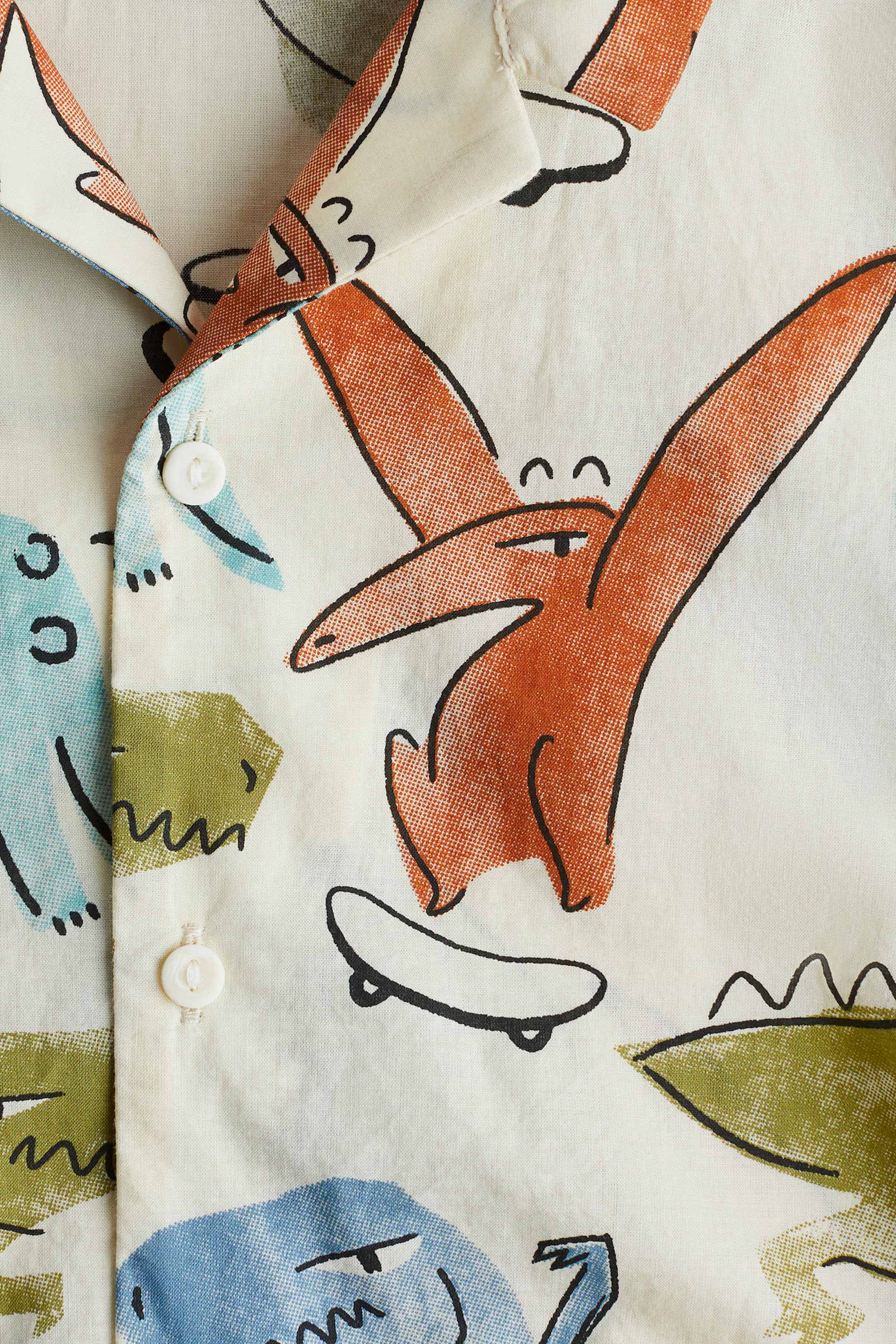 Printed Resort Shirt | H&M (US + CA)