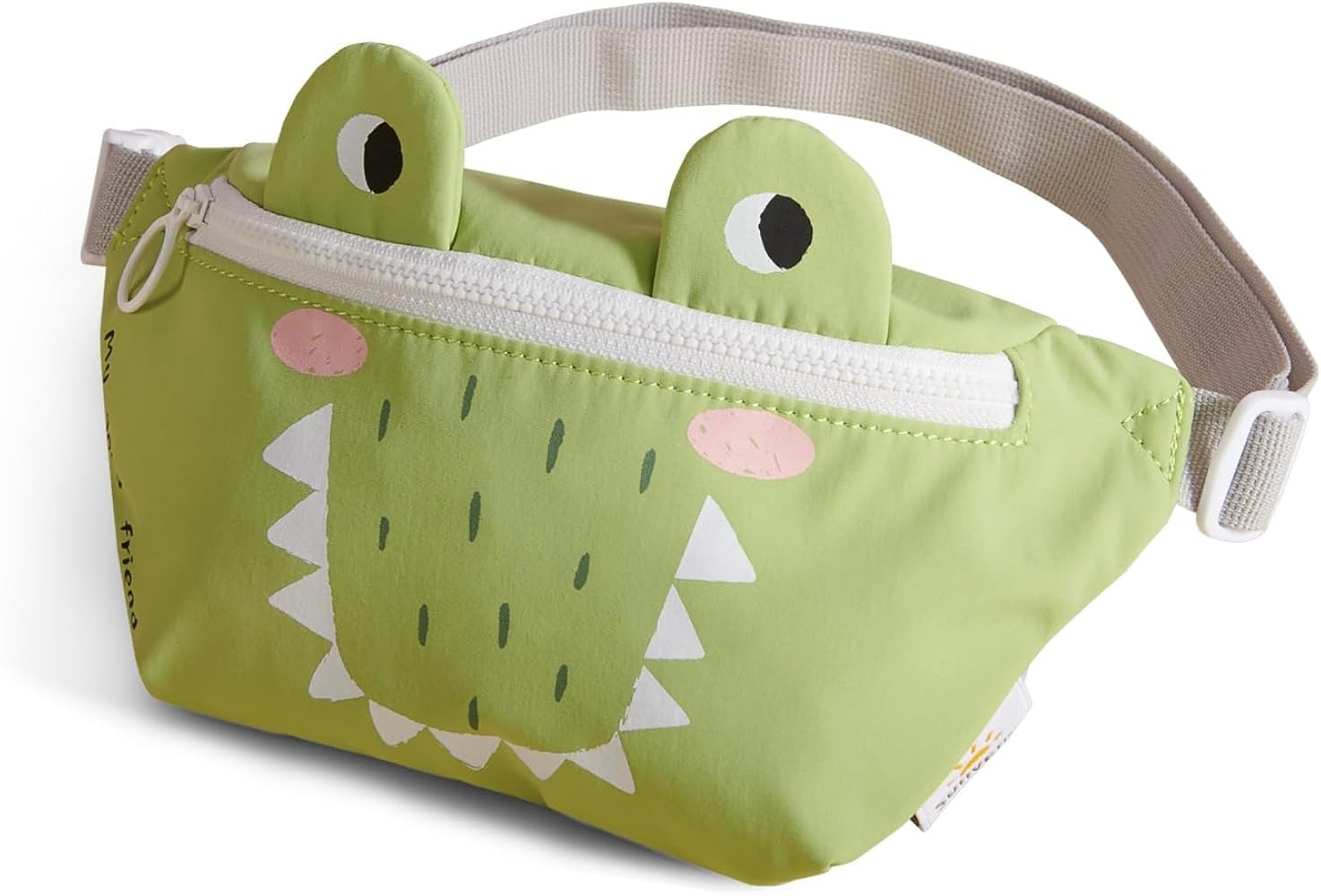 SUNVENO Kids Fanny Pack, Cute Crocodile Cartoon Waist Bag for Boys & Girls, Adjustable Crossbody ... | Amazon (US)