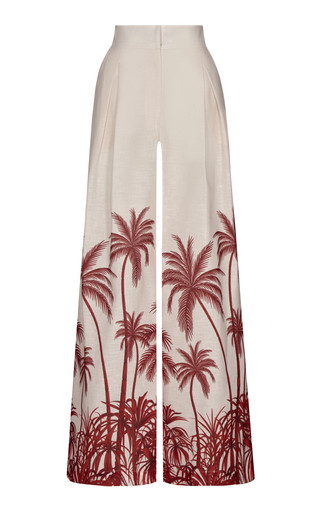 Desperte Printed Linen Wide-Leg Pants | Moda Operandi (Global)