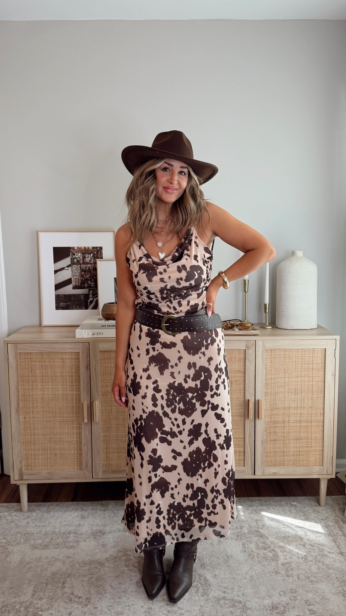 35% off with LEANN35 if expired use LEANN30 this dress is so fun and flattering— perfect for your next festival/concert! i’m in a size M. vici, western outfit, soft western romance 

#LTKFestival #LTKootd