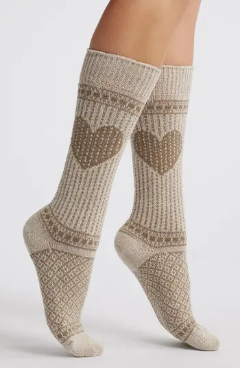 American Trench The Heart Recycled Cotton Blend Crew Socks | Nordstrom | Nordstrom