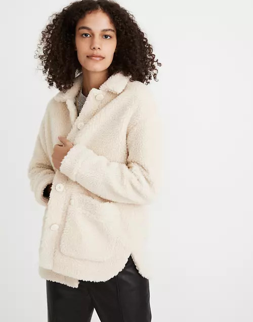 Sherpa Walton Shirt-Jacket | Madewell