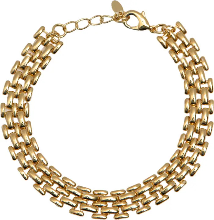 Argento Vivo Sterling Silver Panthera Link Bracelet | Nordstrom | Nordstrom