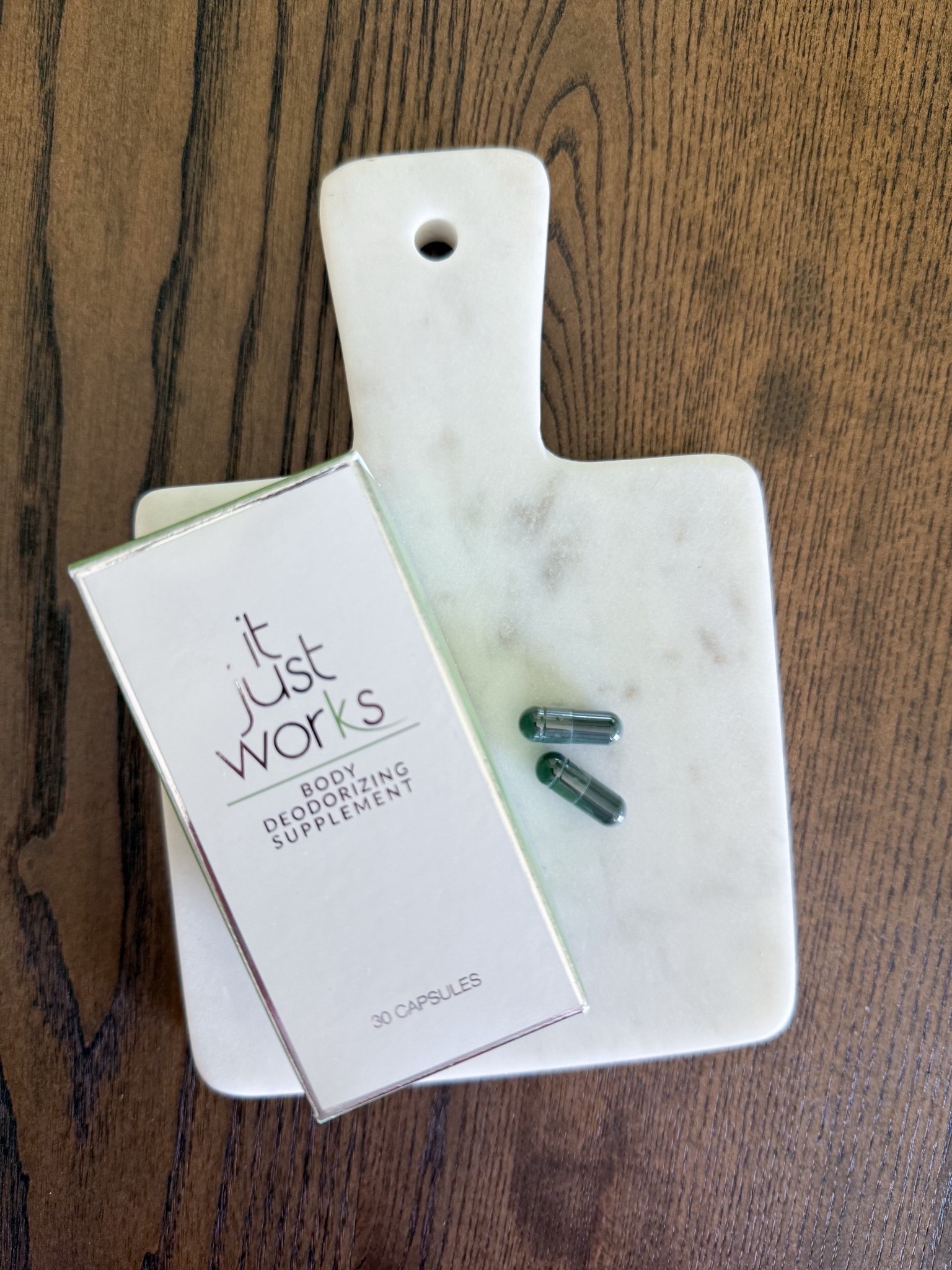 It Just Works is an internal deodorizing supplement powered by chlorophyll, so it supports your gut while helping your body stay fresh from the inside out. The biggest standout for me is how simple the routine is. Two capsules a day & it does the heavy lifting for odor control, clearer skin, & overall gut support. If you’ve been wanting something more natural + low-maintenance, this is an easy place to start.

body deodorizing supplement - chlorophyll benefits - internal deodorant - gut health support - natural odor control - clean wellness products - bloat support supplement - daily detox supplement - clear skin wellness - women’s health supplement - wellness routine essentials - beauty from within - holistic wellness support - everyday wellness routine

#LTKGiftGuide #LTKfitnessgoals #LTKBeauty