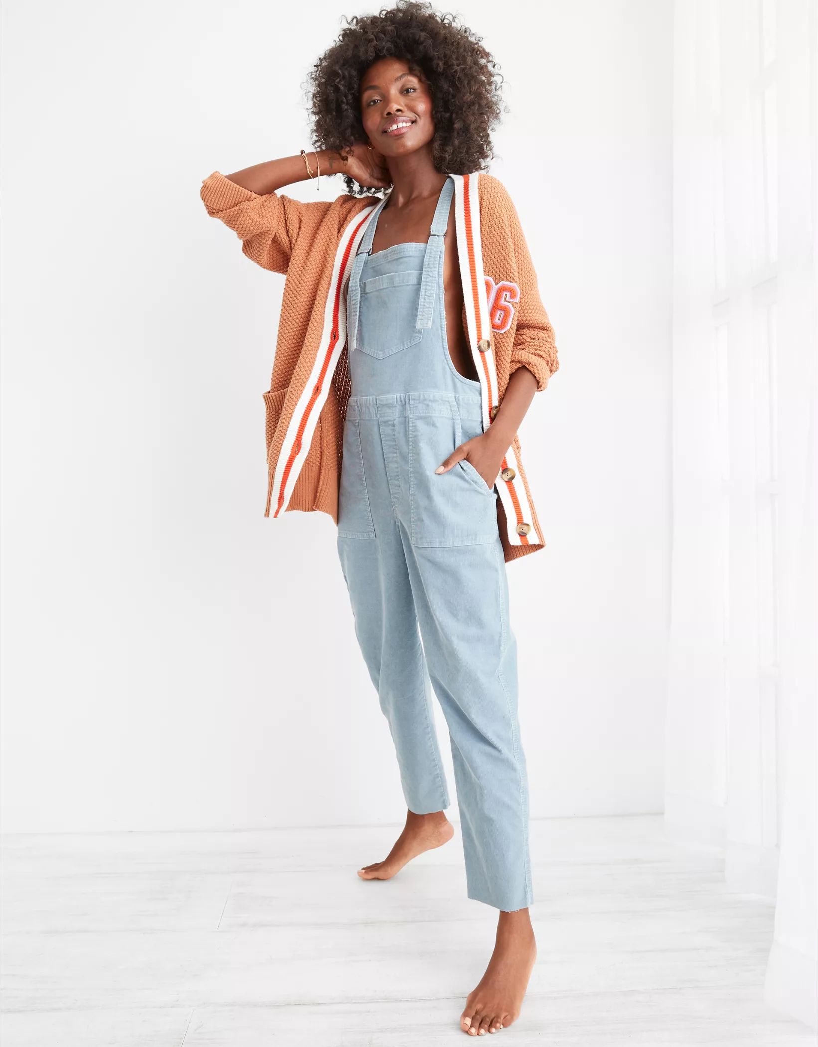 Aerie Werk & Play Corduroy Overalls | American Eagle Outfitters (US & CA)