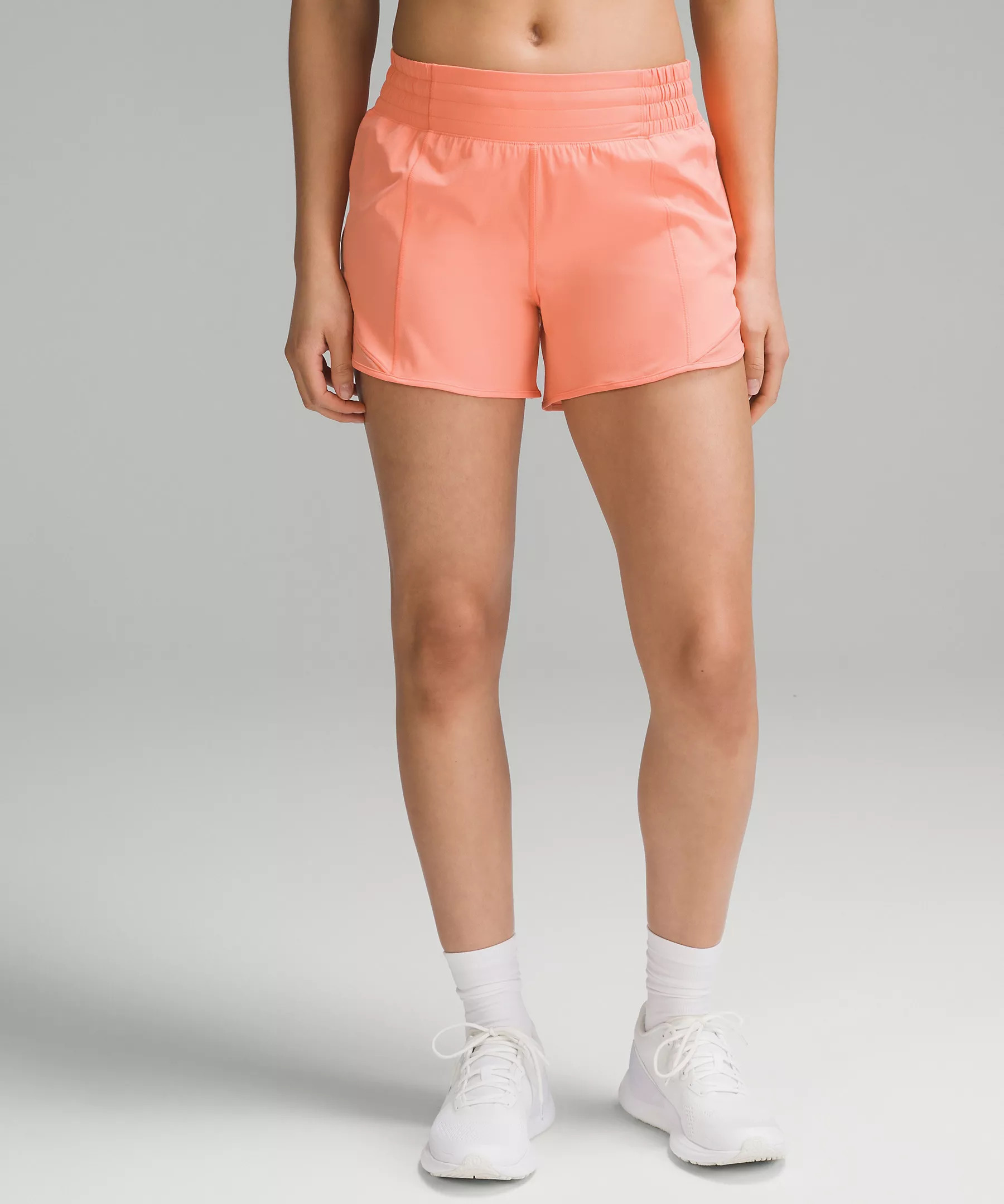 Hotty Hot High-Rise Lined Short 4" | Lululemon (US)
