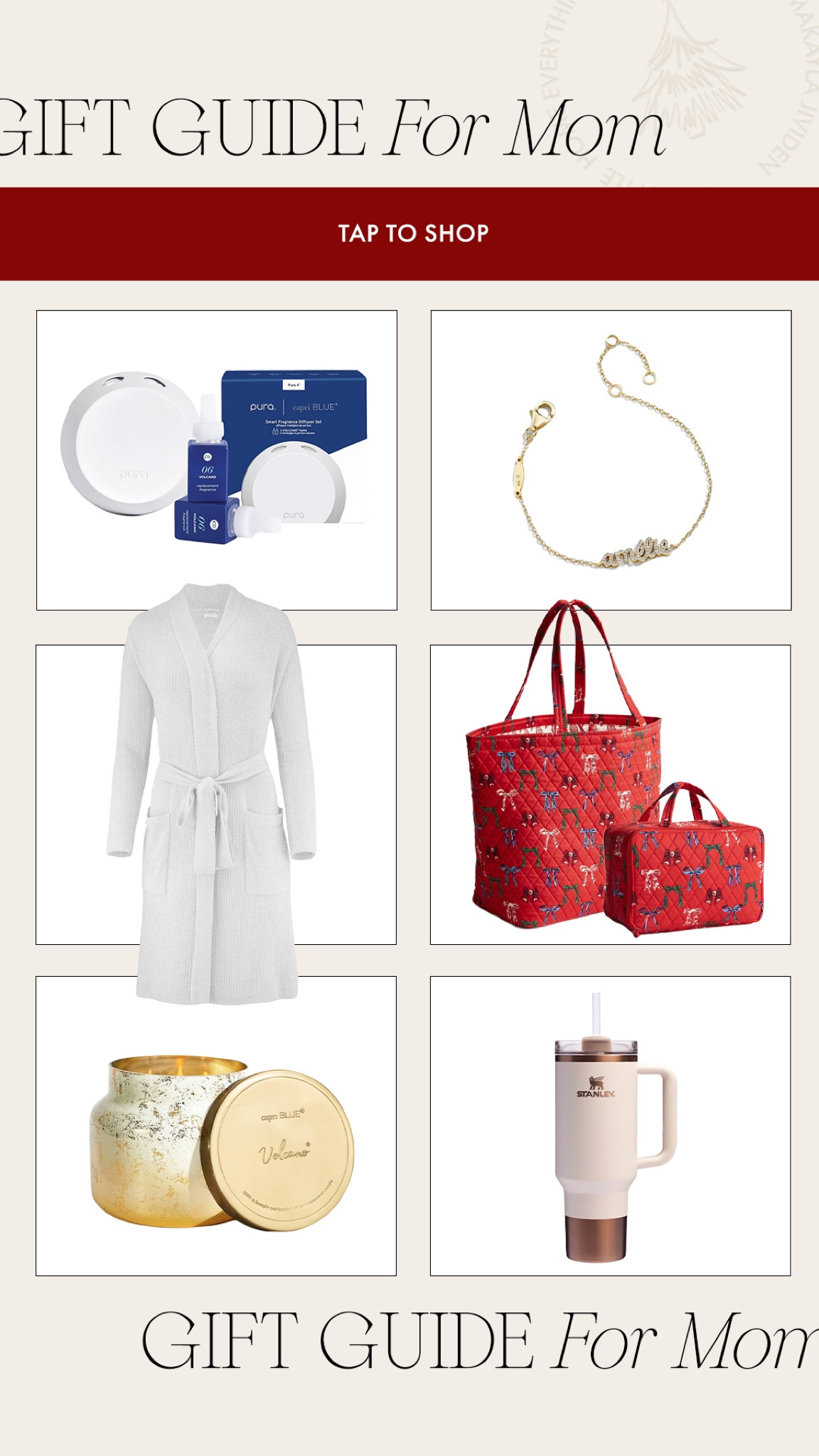 Gift guide for mom ❤️❤️ all the cozy’s and self care essentials! For grandma 👏🏼

Holiday gift guide, gift guide for grandma, guide for grandma, holiday gifts, gift list 

#LTKFamily #LTKHoliday #LTKGiftGuide