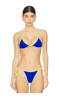 VDM Luci Reversible Bikini Top in Tropicana from Revolve.com | Revolve Clothing (Global)
