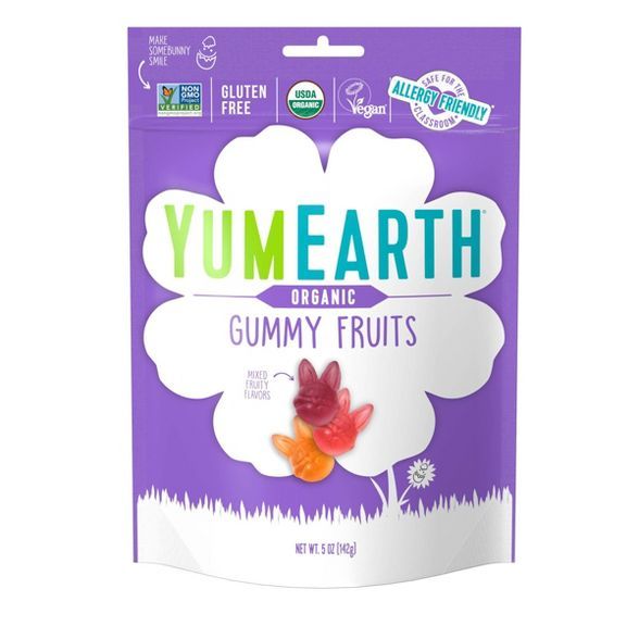 Yum Earth Easter Bunny Gummy Fruits - 5oz | Target