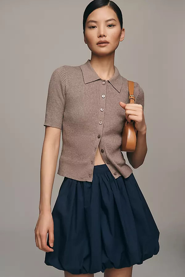 By Anthropologie Bubble Mini Skirt | Anthropologie (US)