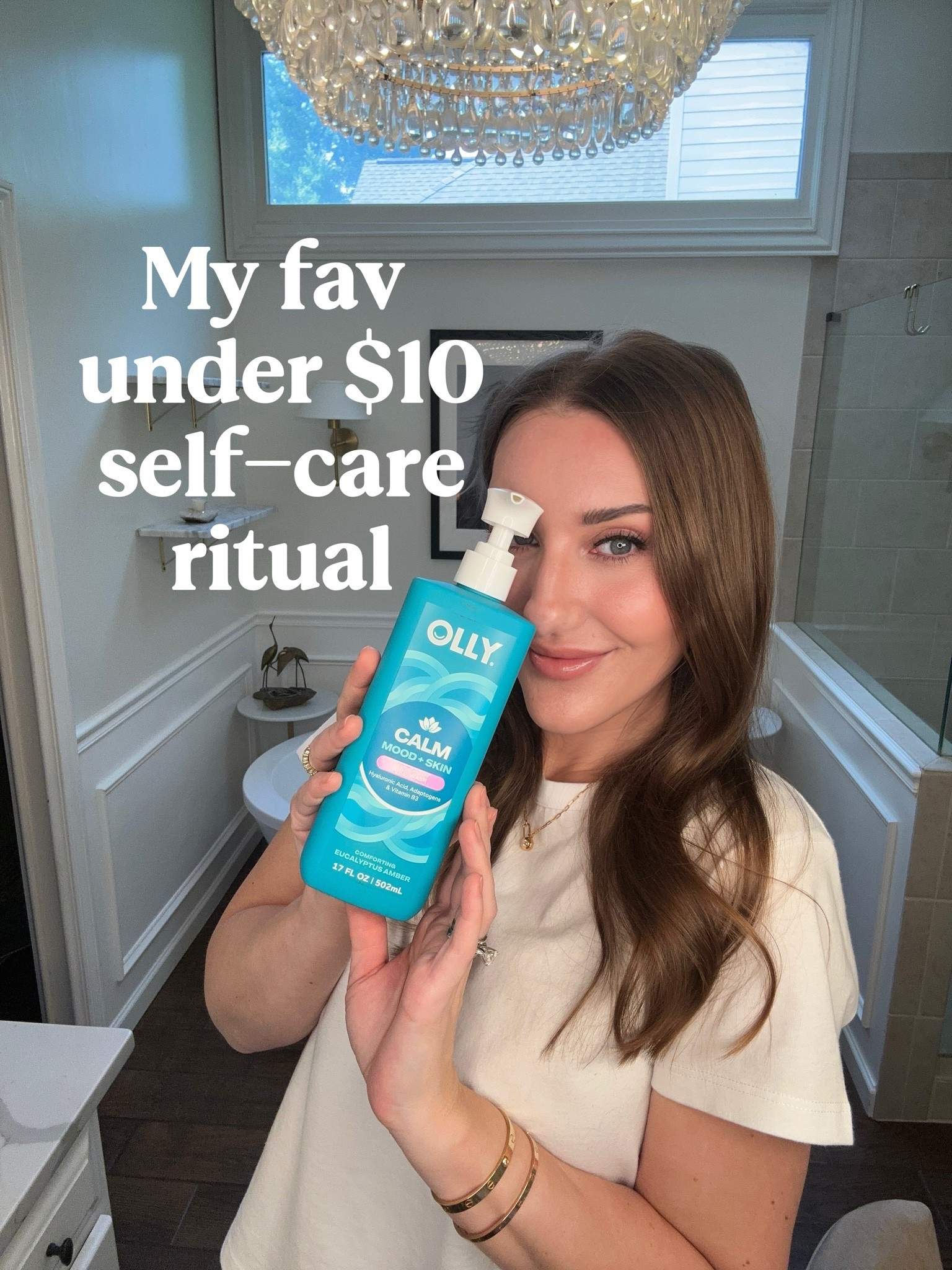#OLLYPartner @ollywellness
Wellness meets body wash 🫧 I was craving more calm in my life, so I refreshed my decor and my body wash to shift the mood in my bathroom 🫧 Grab yours now at Target (under $10 and currently $4 off!!) 🎯 
The formulas are super-nourishing and the scents are INCREDIBLE… created with top fragrance houses and neuroscientists to create calming, science-backed scents to shift your mood.

#LTKselfcare #LTKBeauty