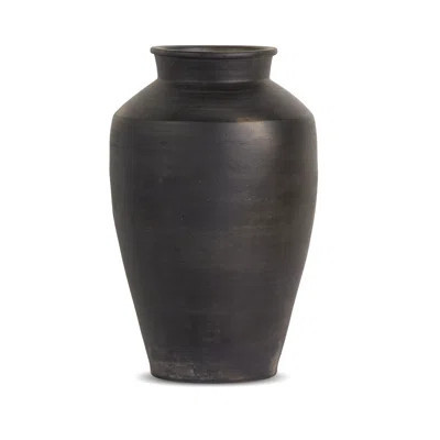 Kyland Vase-Aged Black Ceramic | Wayfair North America