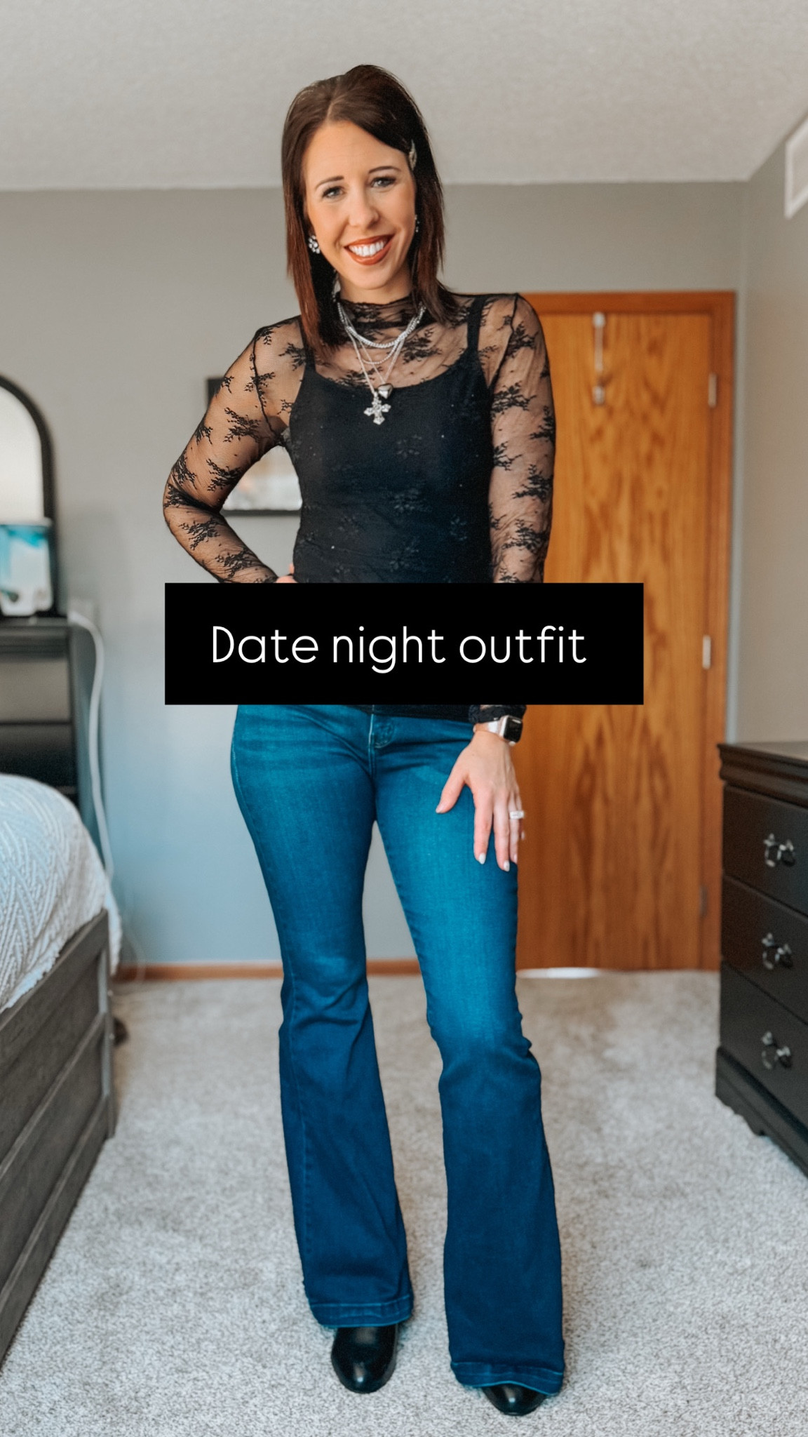 Feeling sexy in lace for a date night outfit  

#LTKStyleTip #LTKBeauty #LTKFindsUnder50