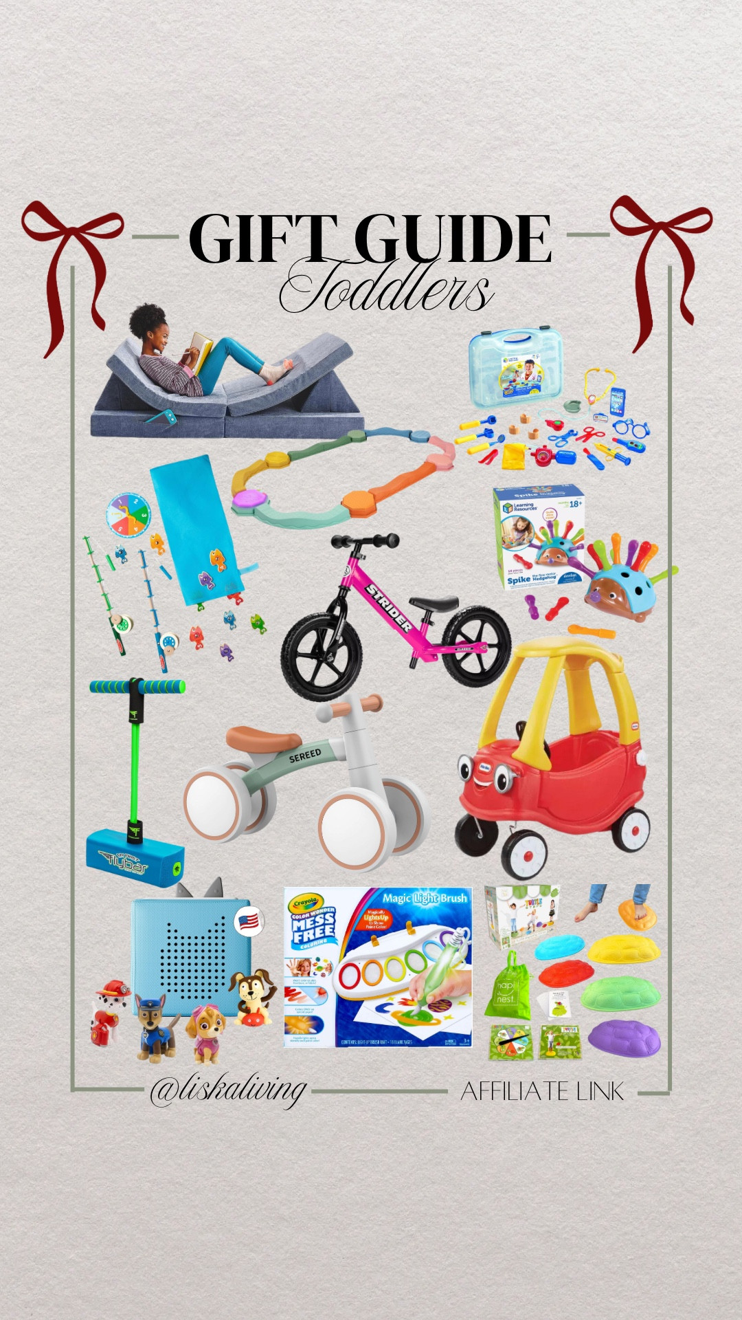 Gift guide for toddlers (boy or girl)!

#LTKGiftGuide #LTKKids #LTKFindsUnder100