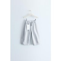 Zara - Zara Timeless - Plush Trousers With Drawstrings - Grey Marl - 4 Years (104 Cm) - Kids | Zara UK