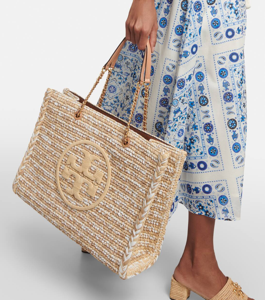 Ella logo-embroidered tote bag | Mytheresa (US/CA)