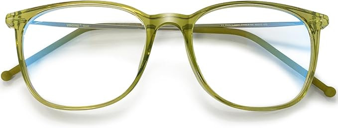 VISOONE Anti Slip TR90 Blue Light Blocking Glasses Size M Eyewear Frame with Anti Glare Eye Prote... | Amazon (US)