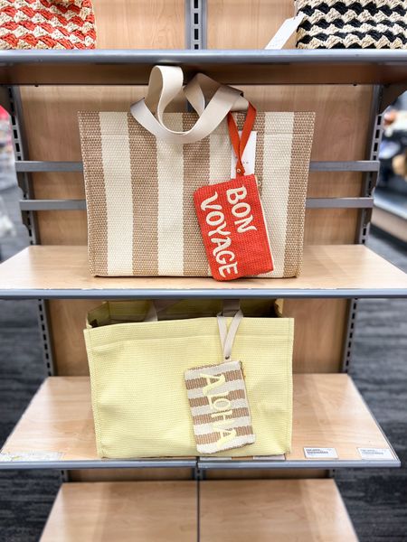 New beach tote bags 

Target finds, Target style, new at Target, vacation style, 

#LTKstyletip #LTKitbag