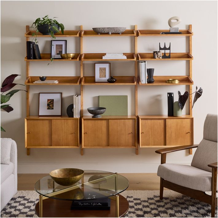 Mid-Century Modular Storage Bookshelf | West Elm (US)