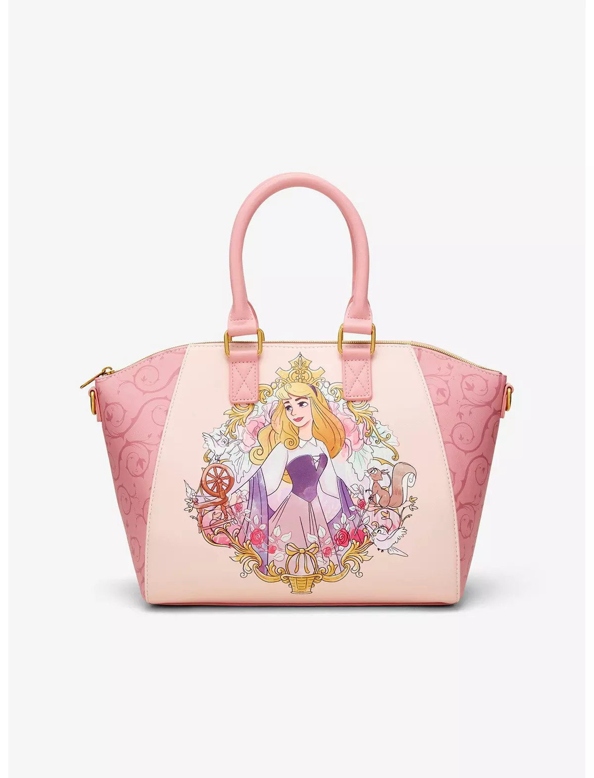 Loungefly Disney Sleeping Beauty Icon Frame Satchel Bag | Hot Topic | Hot Topic