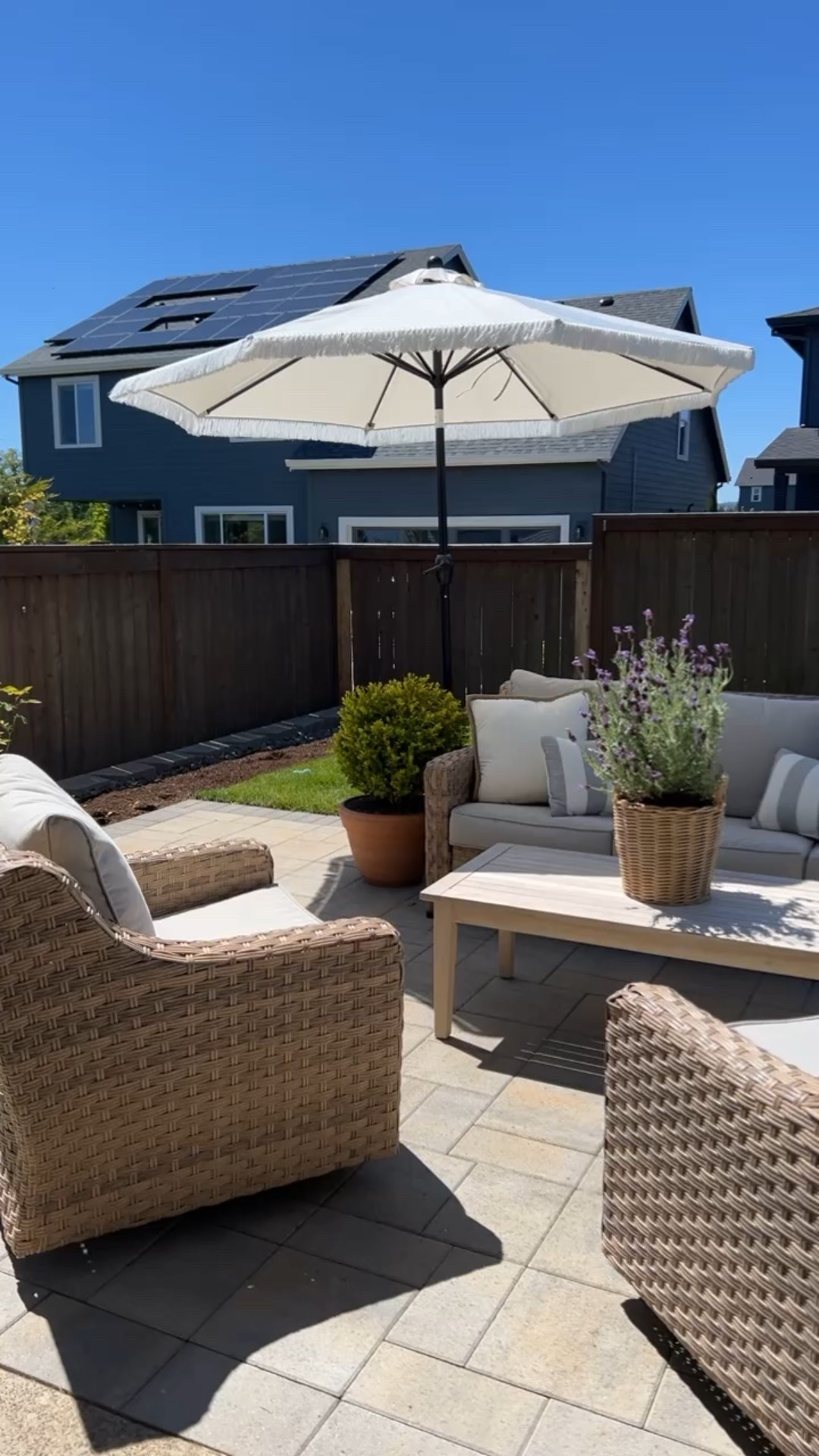 Patio designer look for less! High end Walmart finds, affordable outdoor furniture set, wicker sofa, wicker chairs, Homebyjulianne 

#LTKFindsUnder100 #LTKHome #LTKSeasonal