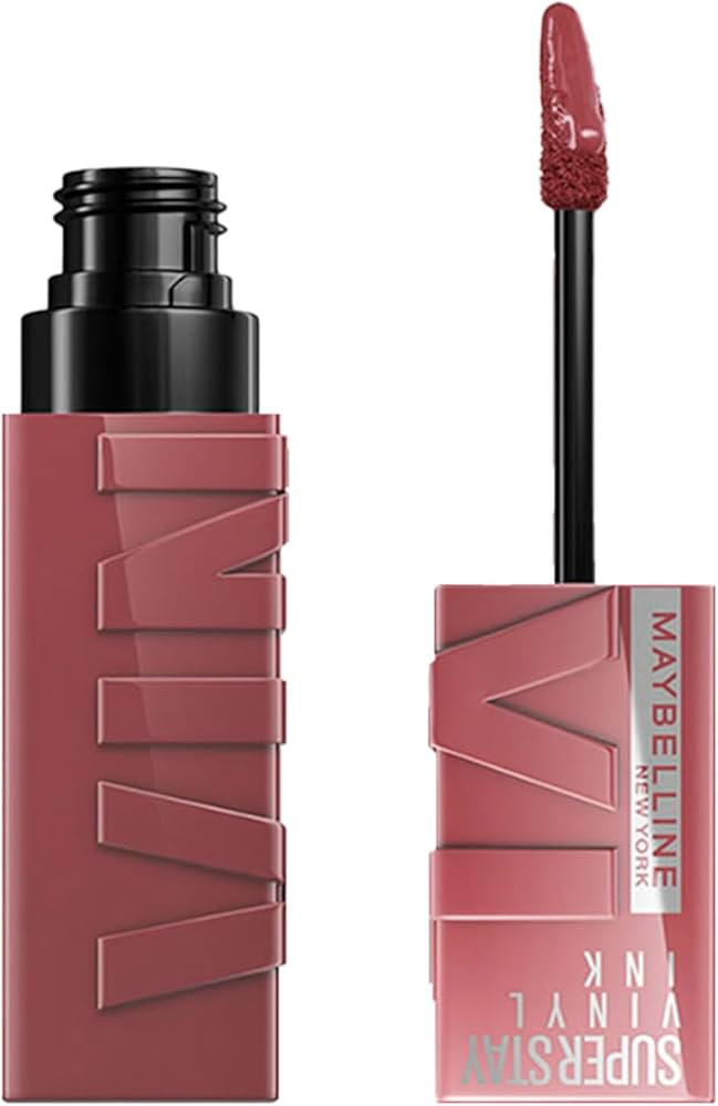 Maybelline NY Batom Líquido Longa Duração, Acabamento Espelhado e Brilho Instantâneo Super St... | Amazon (BR)