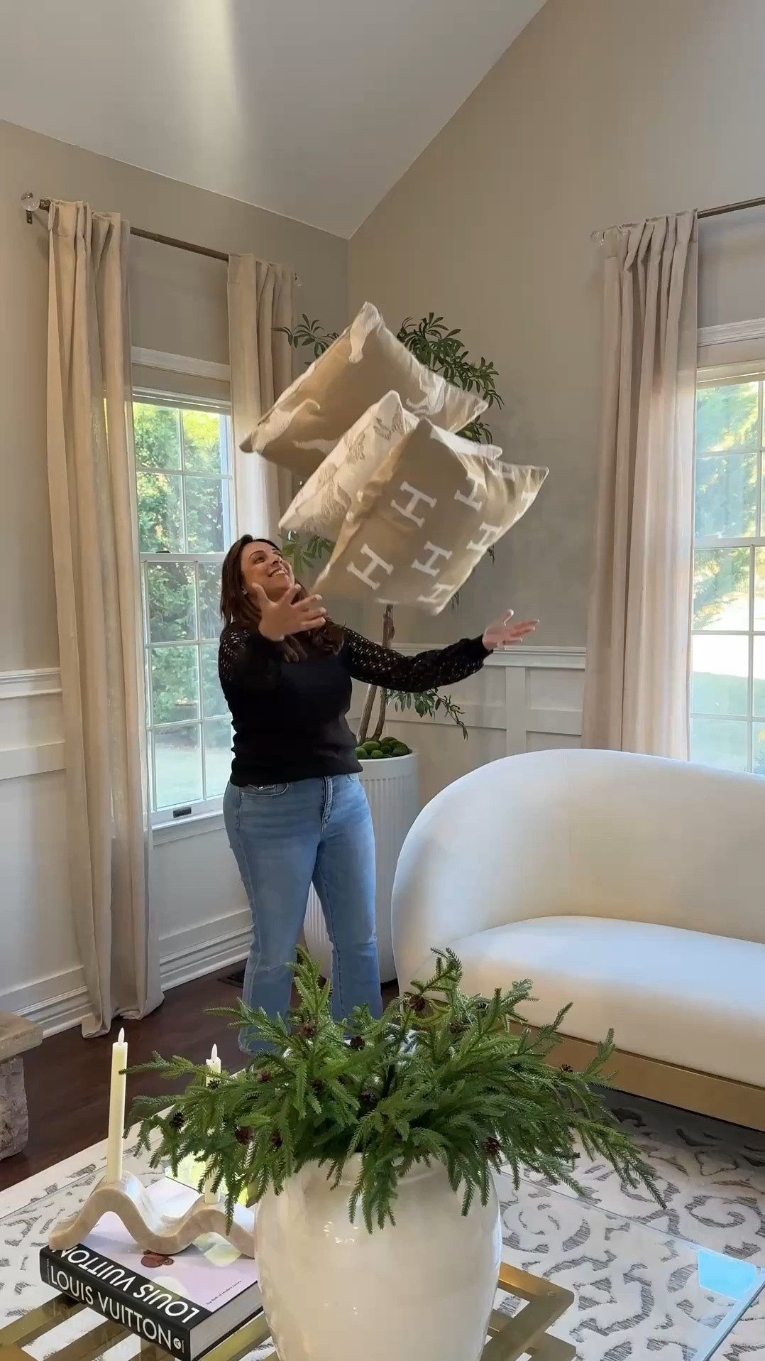 Designer looks for less. - these pillow covers are $35 @amazonhome #homedecor @walmart 

#LTKSaleAlert #LTKHome #LTKSeasonal