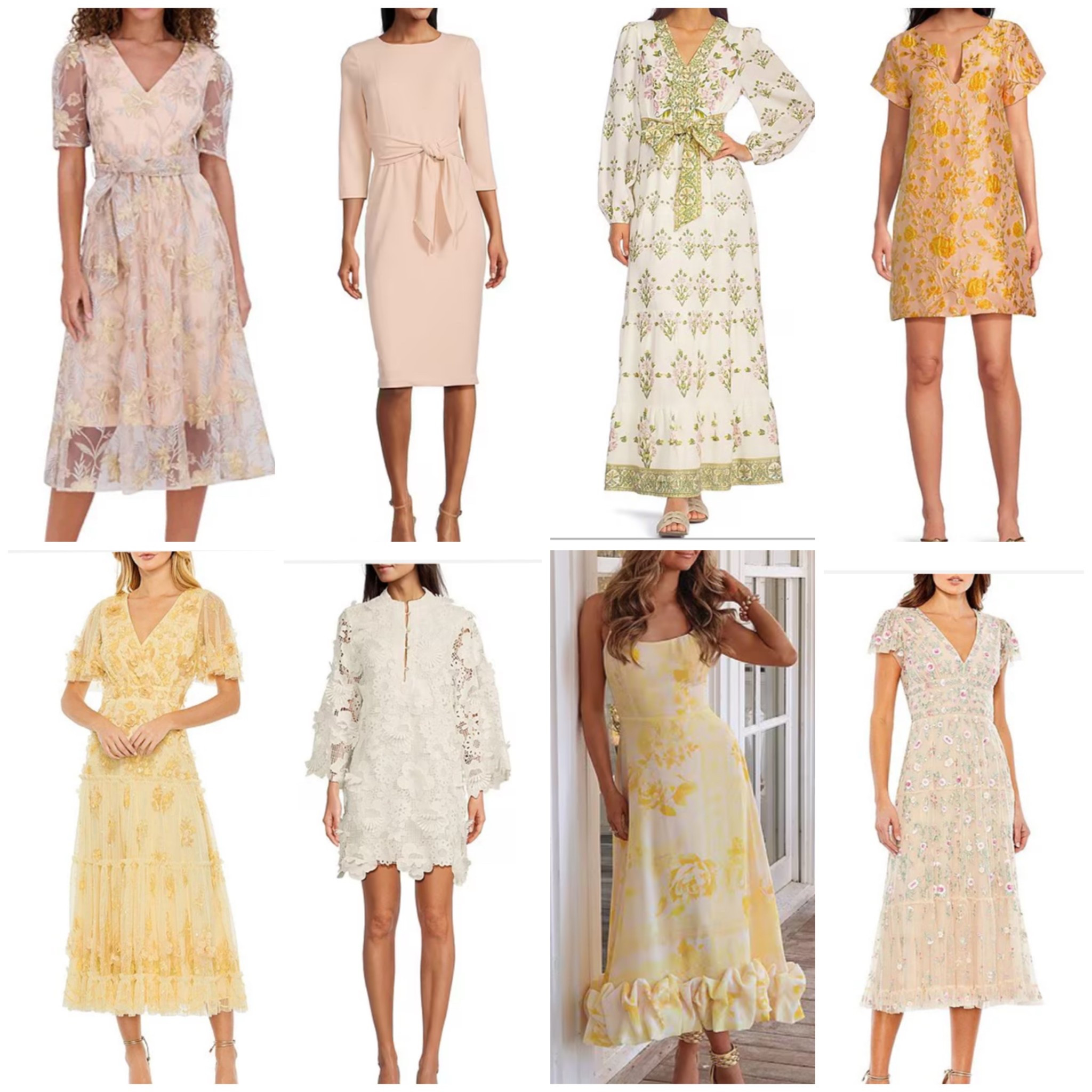 Wedding season, church dresses, baby shower, wedding shower, date night, dinner with friends, girls night. I got you! 

#LTKWorkwear #LTKWedding #LTKParties