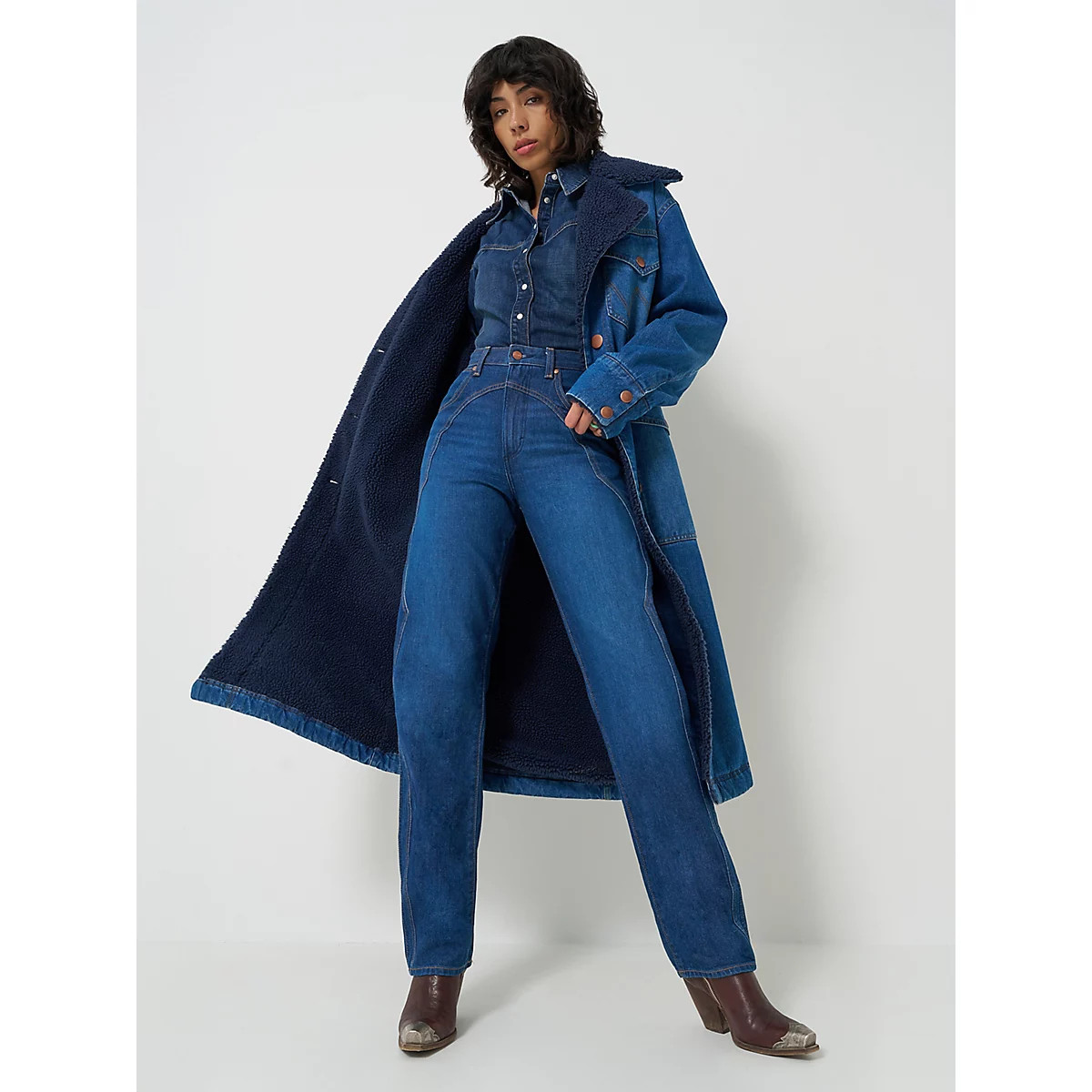 Women's Sleek Barrel Western Jean in Rustlers Retreat | Wrangler