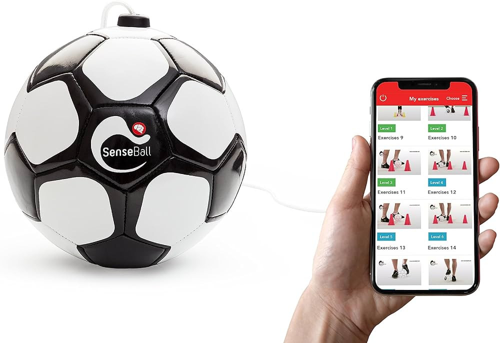Amazon.com : SenseBall | Smart Soccer Kick Trainer Used by Professionals | App with Exercises & T... | Amazon (US)