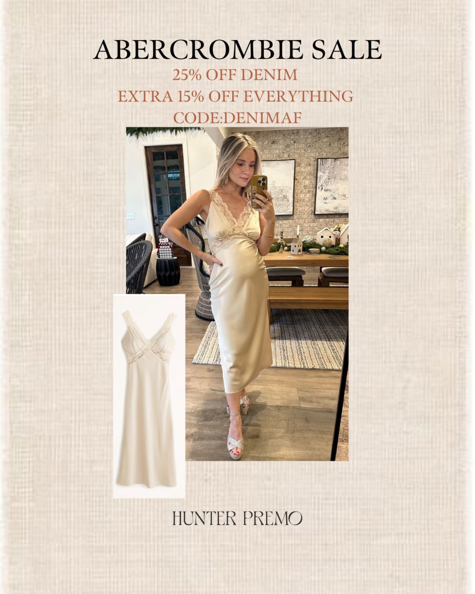 Abercrombie sale, Valentine’s dress