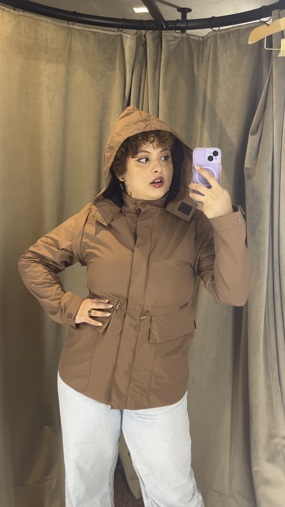 Casaquinho lindo da open era resistente à agua para dias chuvosos ✨

#LTKcurves #LTKbrasil