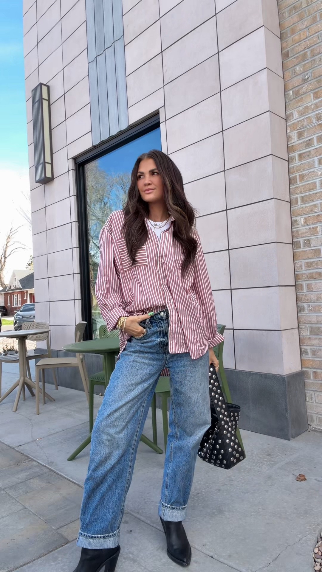 March 13 OOTD
-
Target Shirt (size XL) 
Pistola Denim - Code: WildOne 
Amazon Bag 
Electric Picks Necklaces - Code: WildOne20
Baublebar Tennis Bracelet 
Made by Mary Rings 
Amazon Rings 
Watch - @montre_vintage

#LTKootd