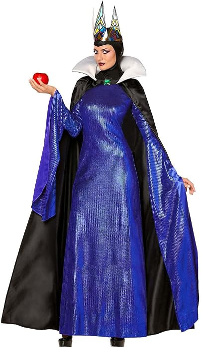Spirit Halloween Disney Villains Adult Evil Quen Costume, Officially Licensed, Gown With Cape and Crown, Wicked Witch Outfit | Amazon (US)