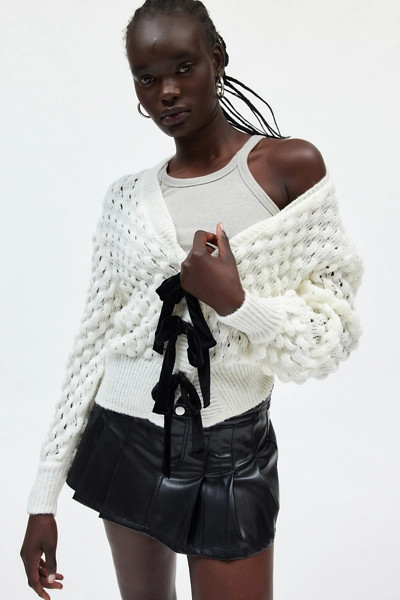 Kimchi Blue Cora Bow Cardigan | Urban Outfitters (US and RoW)